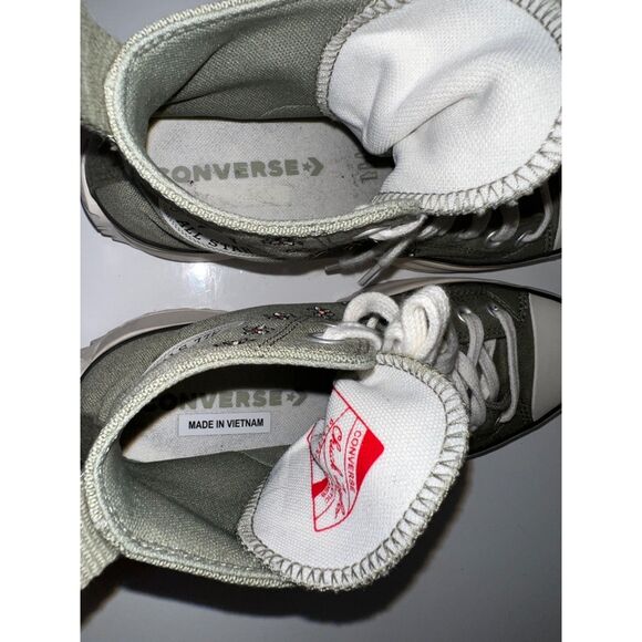 Converse Run Star Hike Platform Floral Embroidery. Size 8.5(W)/7(M) - Picture 7 of 8